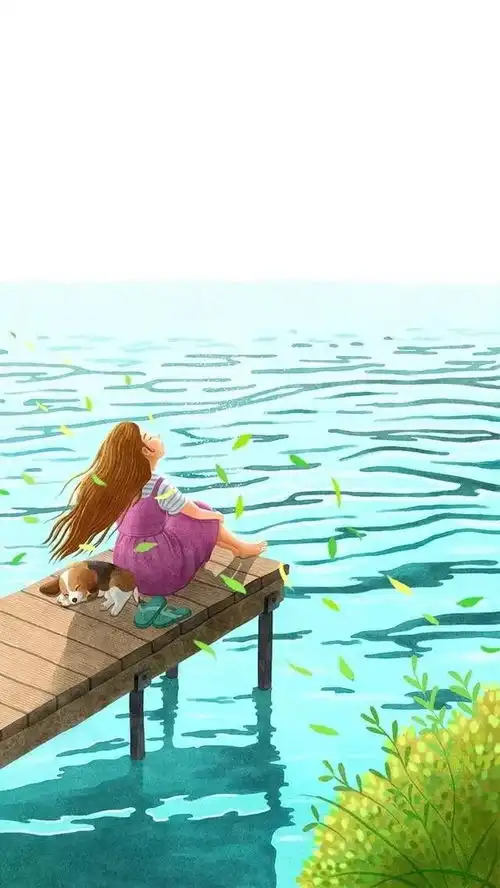 治愈系壁纸我不是很擅长表达我的喜欢,可我是真的很喜欢你呀