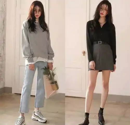 穿搭韩系甜美的通勤风