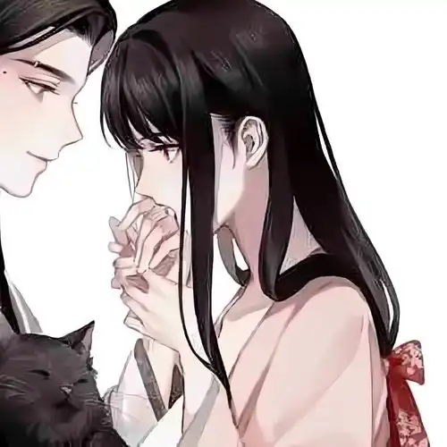 黑系头像古风情头