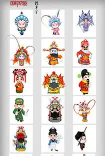 eps京剧卡通eps格式京剧卡通素材图片eps京剧卡通设计模板我图网