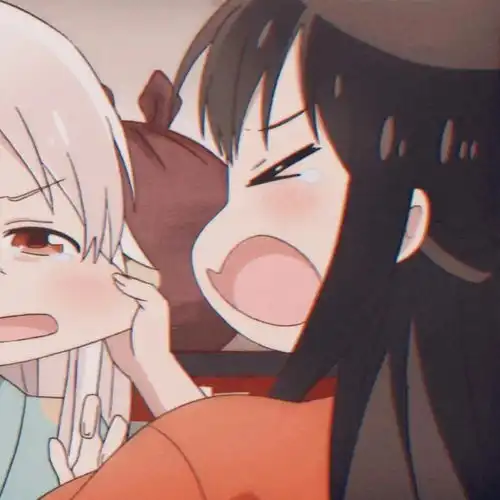 绿色系的闺蜜头像动漫系