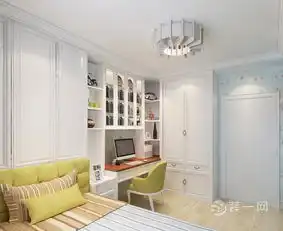 金华装饰公司治愈系的现代清新小宅盈白简约二居室