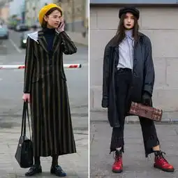 冬季不同色系的大衣,出门更具色彩