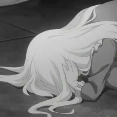 卡通头像丧系伤感女头运