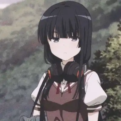 黑长直动漫女生头像城南花已开,卡通动漫头像我要个性网