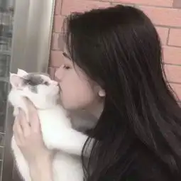 少女和喵,美得让人沦陷啊