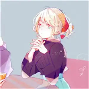 手绘系列韩国风暖色调日系动漫情侣头像