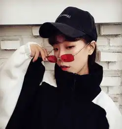 2018韩国复古原宿女潮太阳镜小脸ins同款方形...