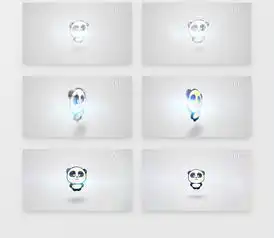 简洁科技感能量logo动画视频素材下载aep格式19201080像素熊猫办公