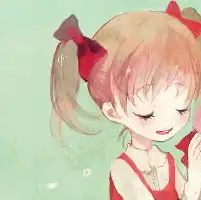 日系治愈系手绘插画个性头像多情的人总被无情的伤