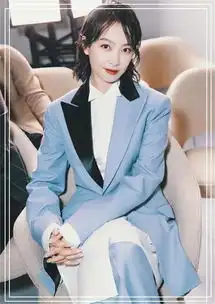 宋茜穿超大号西装配油头走时装周a爆,女生帅起来真没男生啥事了