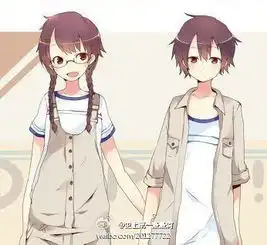 求萌一点的动漫情侣头像