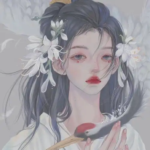 漂亮的古风美女头像