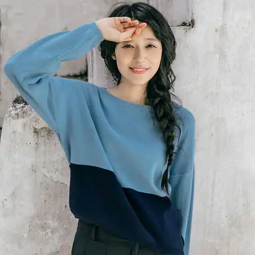 时光如梭,静待美好,文艺感小毛衣,文艺小仙女们的冬装时尚