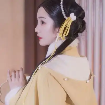 汉服头像女真人唯美古装气质仙气女生头像