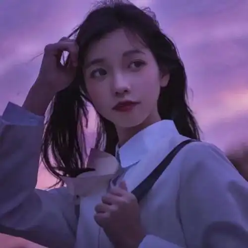 超温油紫色系女生头像白昼解不开的结,黑夜慢慢耗