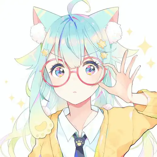 萌系头像双人头像动漫望