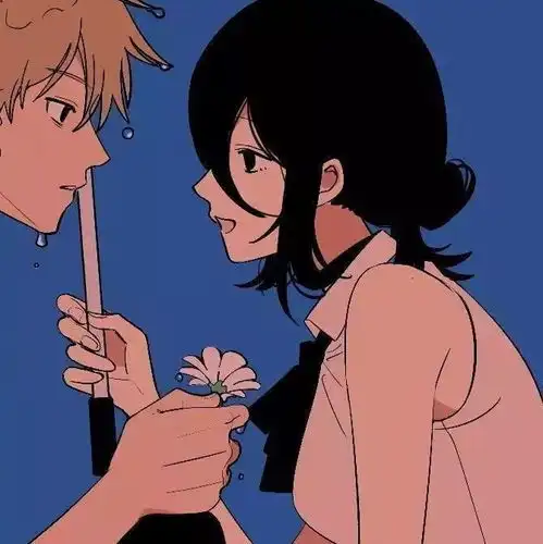 动漫情头你的笑脸,就像我的春天