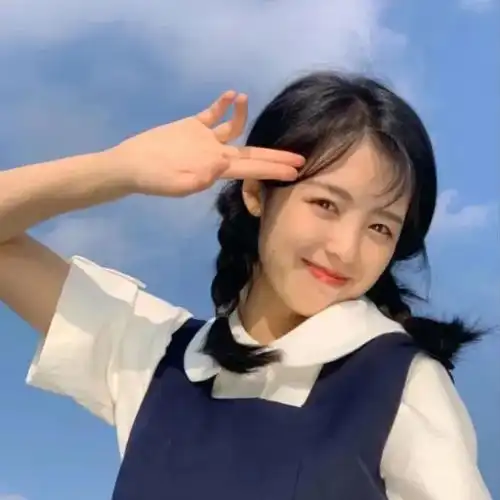 女生头像爱你时有风