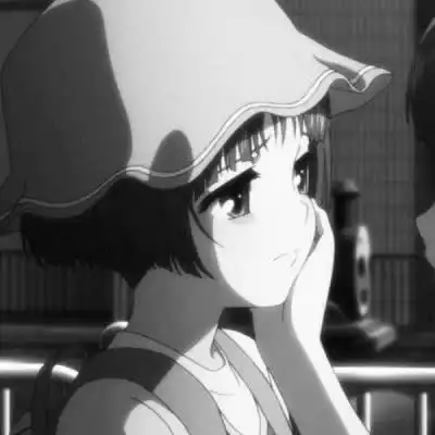 卡通丧系女孩头像头像