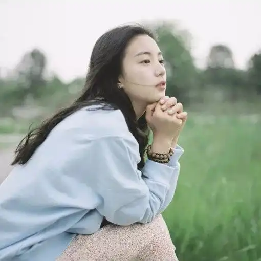 简约清新绿色系头像日本