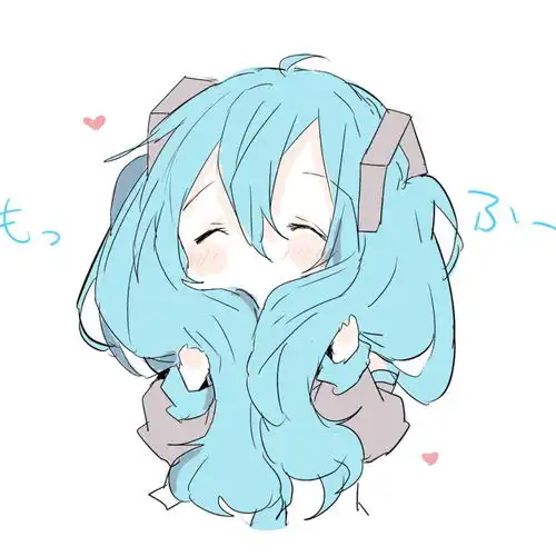 头像可爱q版初音未来动漫头像2