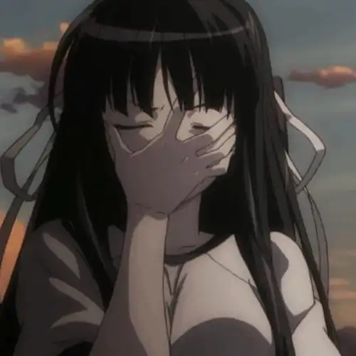 丧系女头像女生