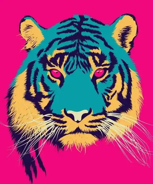 头像我是老虎,你不害怕吗