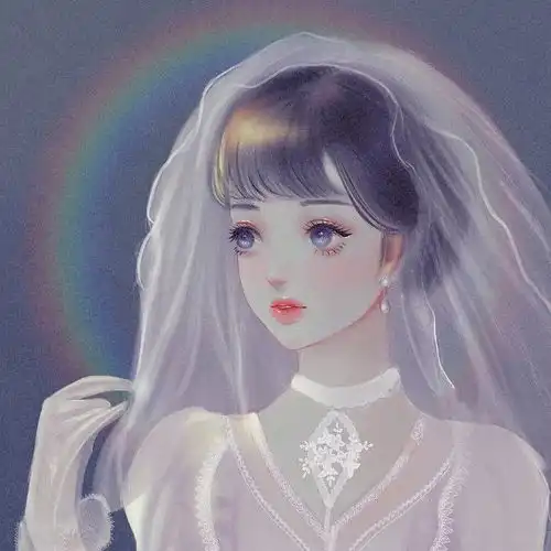 婚纱系头像甜美偶像