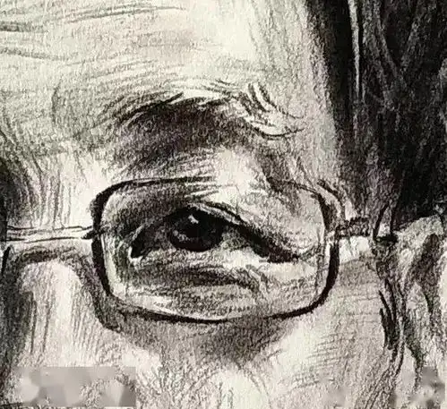 正面素描头像,画面怎么刻画更容易出体积