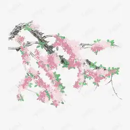 手绘花枝png素材图片免费下载高清psd千库网图片编号10385911