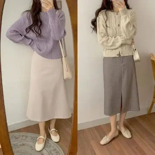 快速打造韩系甜美斩男穿搭,优雅又得体,约会穿搭不用愁