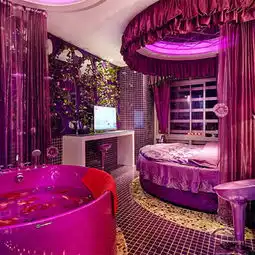 情侣头像粉色系列图片情