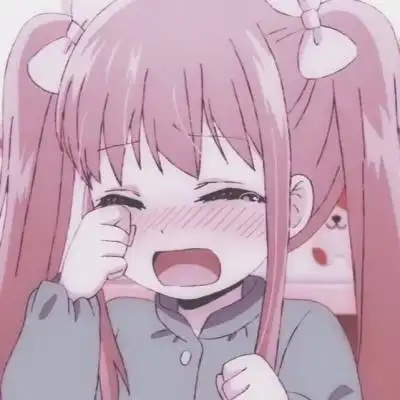 粉色系软萌的动漫女生头像