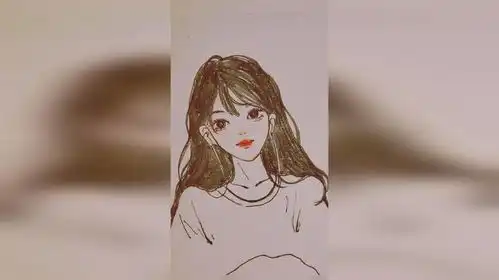 别怀疑,你很美,手绘人物韩系小姐姐,手绘