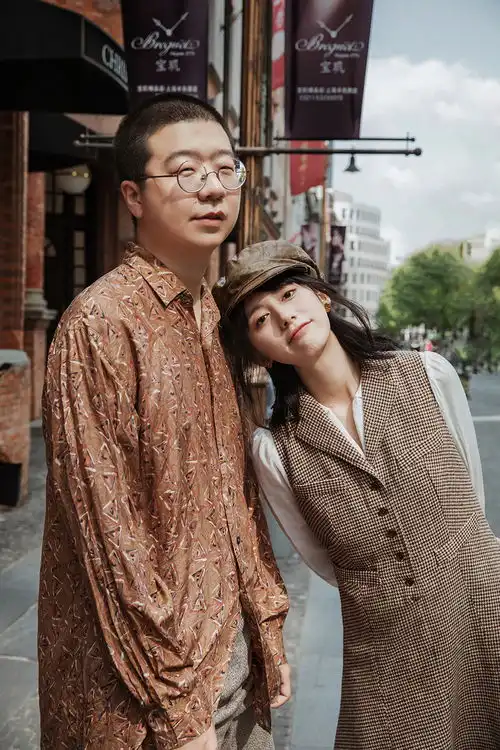 黑色系古风情侣头像头像