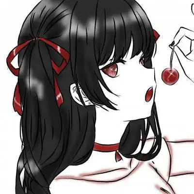 动漫女生头像可爱又丧气