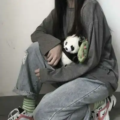 清纯女生头像半身控不露头气质女学生半身无头头像