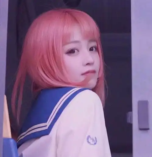 动漫仙气高颜值紫色系女