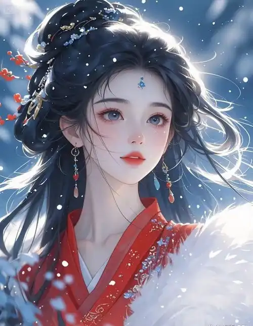 古风美人头像年华不欺知足客,岁月常鞭痴儿女