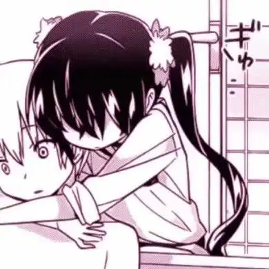 漫画风情侣头像呀
