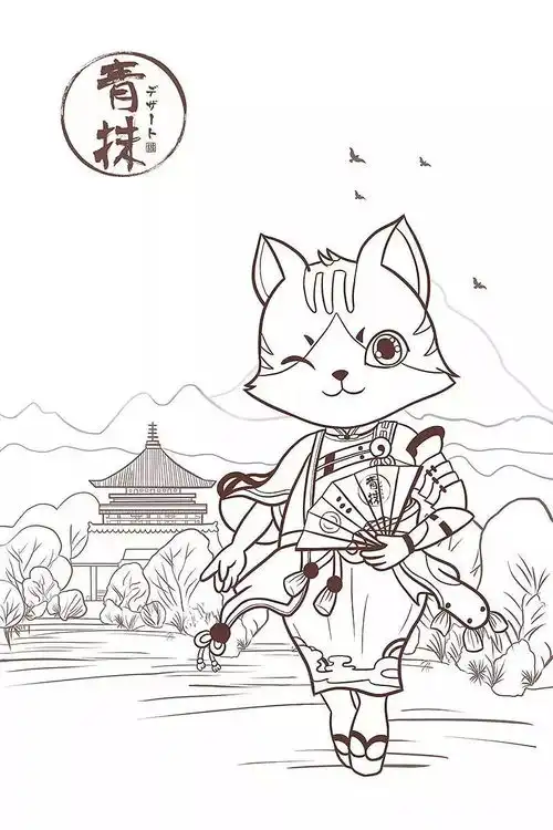 原创案例日式动漫风甜品店,把少女心秒成渣