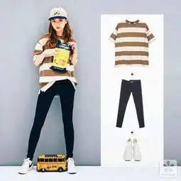 韩系春夏清甜风穿搭男生看了心动率100