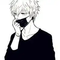 二次元带口罩女头像微信头像图片大全