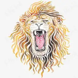 狮子头像素材图片免费下载高清卡通手绘png千库网图片编号6099691