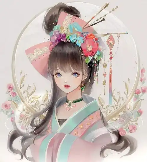 接收好你的新头像来自插画师的小清新插画