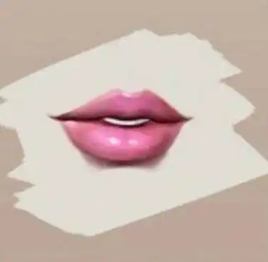 动漫人物嘴巴的画法,教你如何画出一个性感的嘴唇