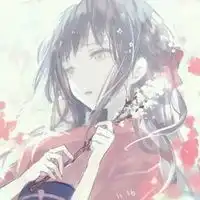 qq伤感头像动漫动漫女生带孤独的伤感qq头像