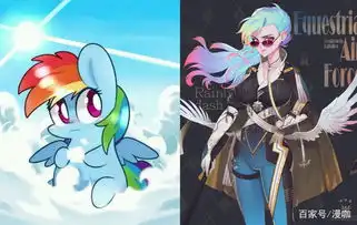 当小马宝莉变日漫风拟人形象后,柔柔超唯美云宝变性感魔法师