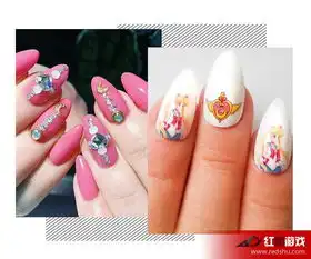 美少女战士系列美甲大集合超级可爱的卡通美甲教程步骤